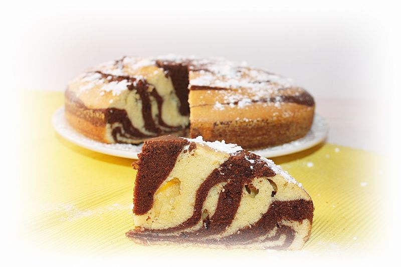 Zebra na mleku sojowym Zebra na mleku sojowym