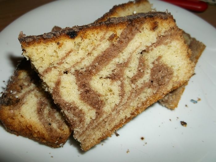 Zebra w polewie czekoladowej