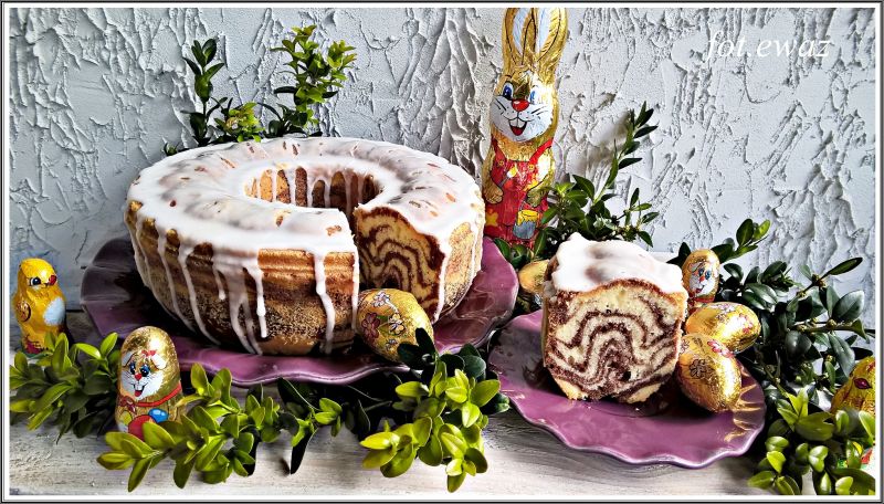 Zebra wielkanocna z cytrynową nutą  