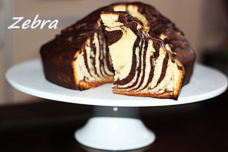 Zebra z dodatkiem mąki ekologicznej kokosowej  