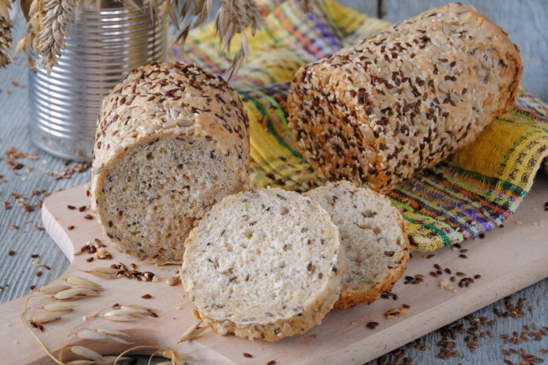 Ziarniste chlebki z puszki