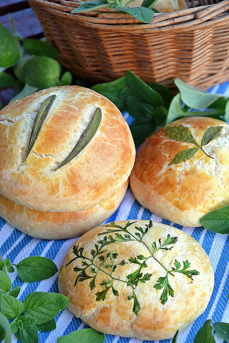 Zielnikowe bułki Zielnikowe bułki