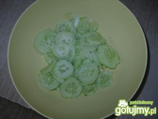 Zielona sałatka do obiadu 
