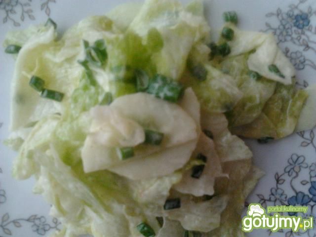 Zielona surówka Moniki Zielona surówka Moniki