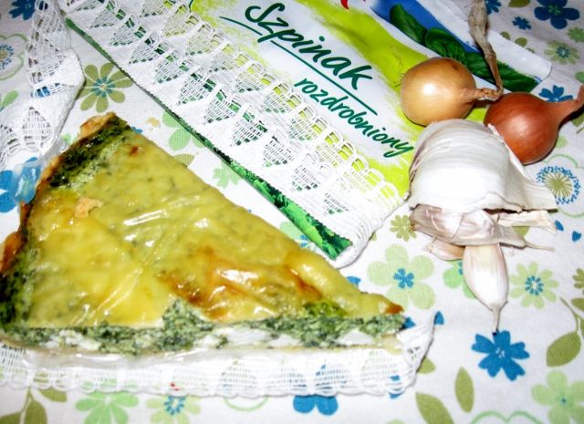 Zielona tarta wiosenna