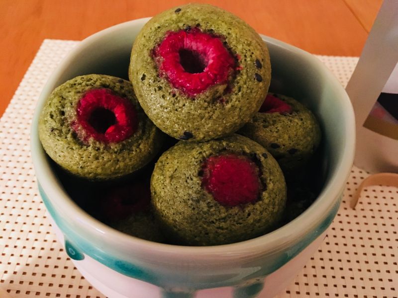 Zielone babeczki Matcha Zielone babeczki Matcha