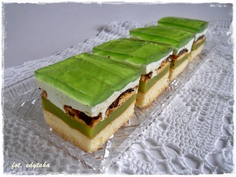 Zielone ciasto Shrek