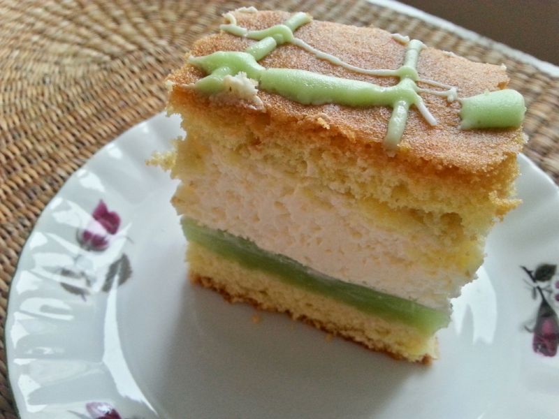 Zielone ciasto Shrek