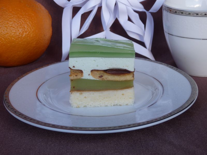 Zielone ciasto Shrek