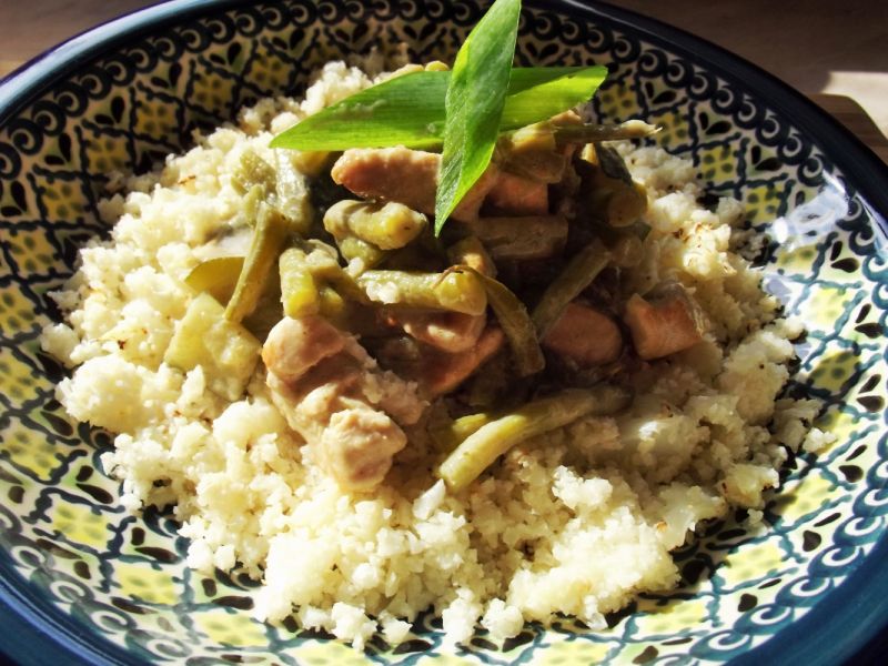 Zielone curry z kurczakiem Zielone curry z kurczakiem