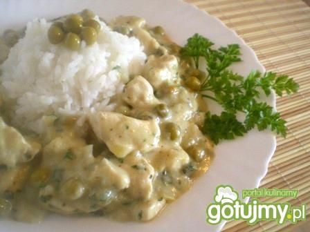 Zielone drobiowe curry