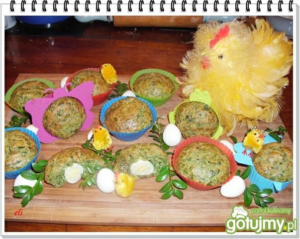 Zielone muffinki Eli z niespodzianką Zielone muffinki Eli z niespodzianką