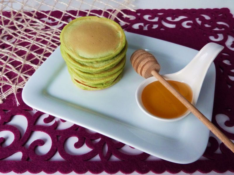Zielone pancakes Zielone pancakes