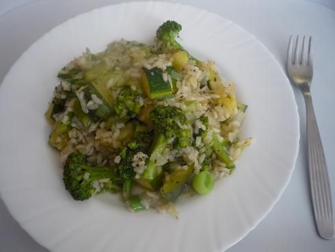 Zielone risotto
