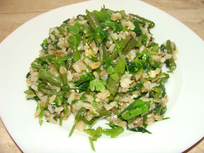 Zielone risotto Zielone risotto