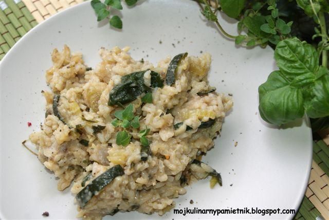Zielone risotto Zielone risotto