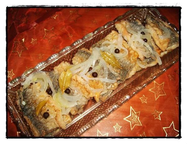 Zielone śledzie Eli w zalewie Zielone śledzie Eli w zalewie