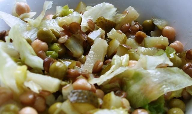 Zielono-zólta salatka Zielono-zólta salatka