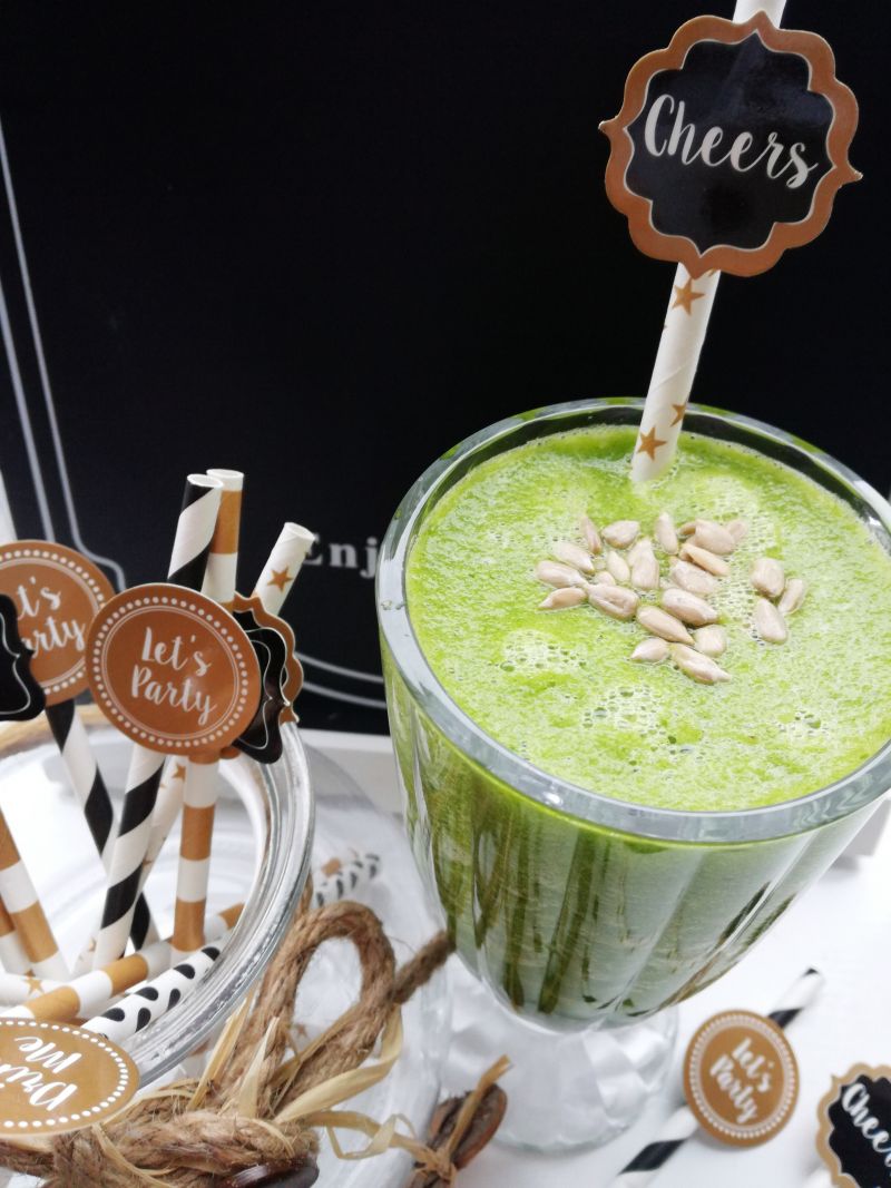 Zielony koktajl z mango