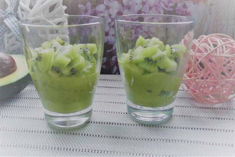 Zielony krem owocowy Zielony krem owocowy