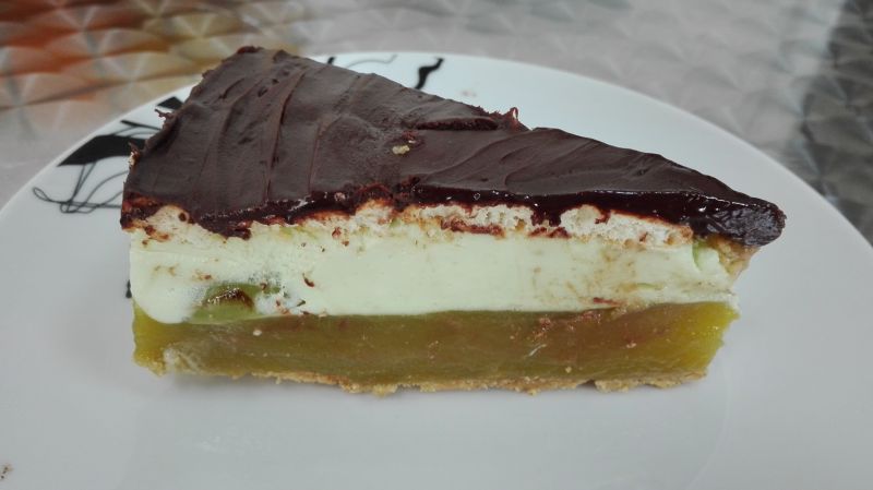 Zielony Kubuś z czekoladą