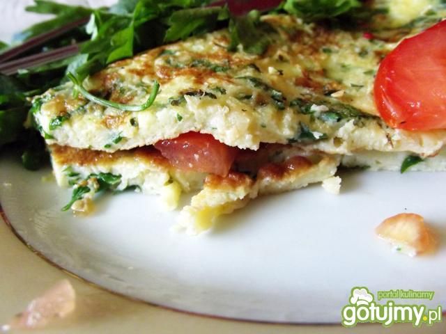 Zielony omlet 