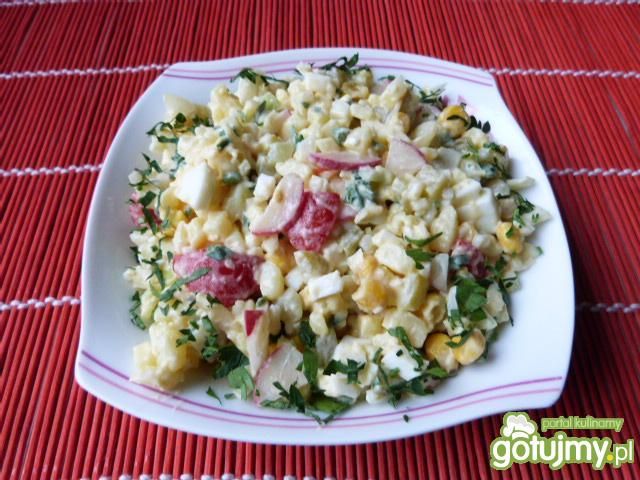 Ziemniaczana sałatka z jajkami