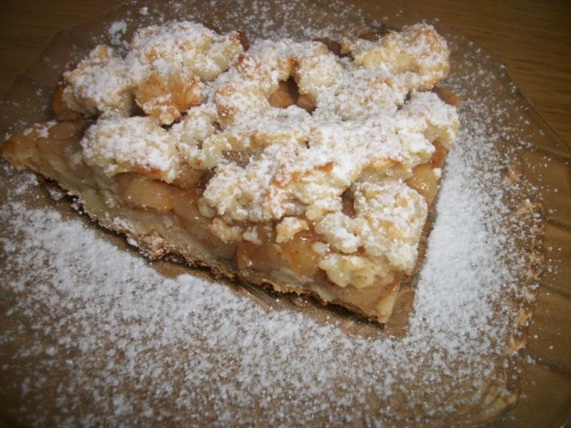 Ziemniaczana szarlotka