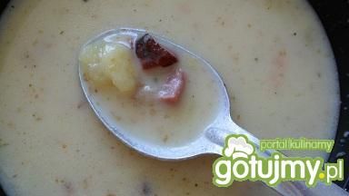 Ziemniaczana z boczkiem i śmietaną