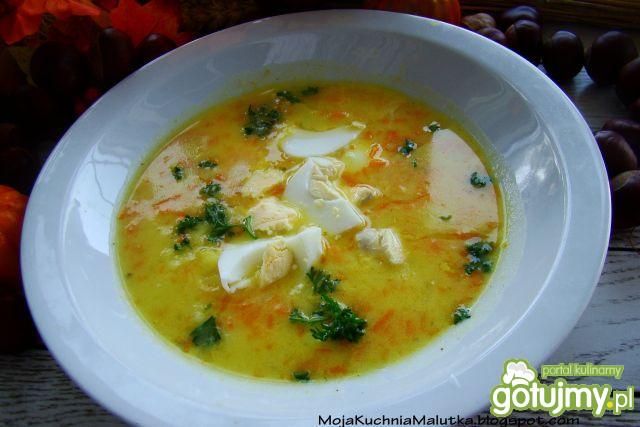 Ziemniaczana z jajeczkiem 