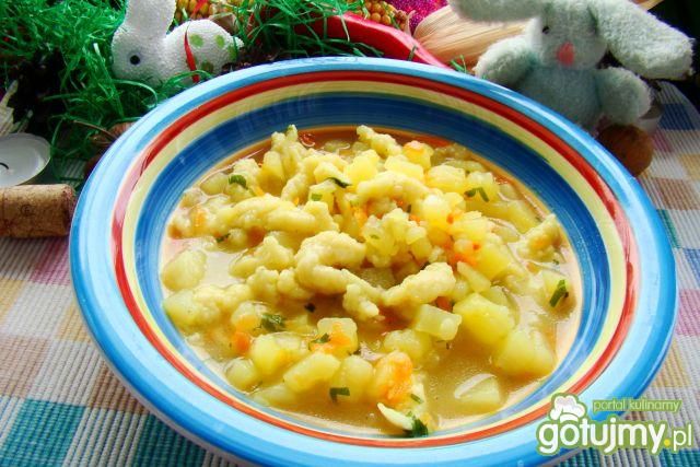 Ziemniaczana  z kluseczkami  Ziemniaczana  z kluseczkami