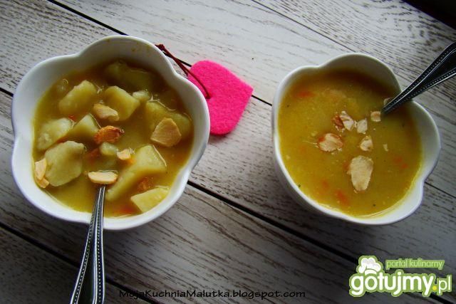 Ziemniaczana z płatkami czosnku 