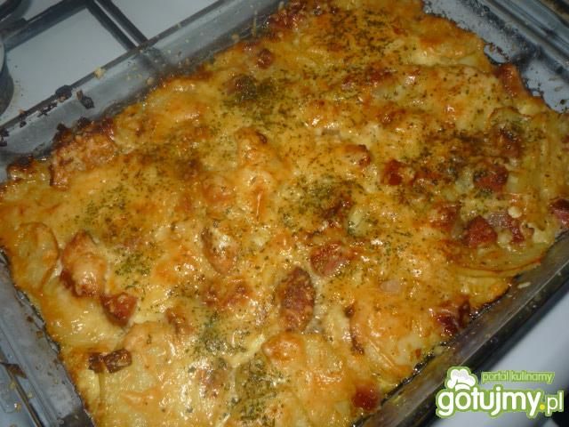 Ziemniaczana zapiekanka z serem żółtym 3