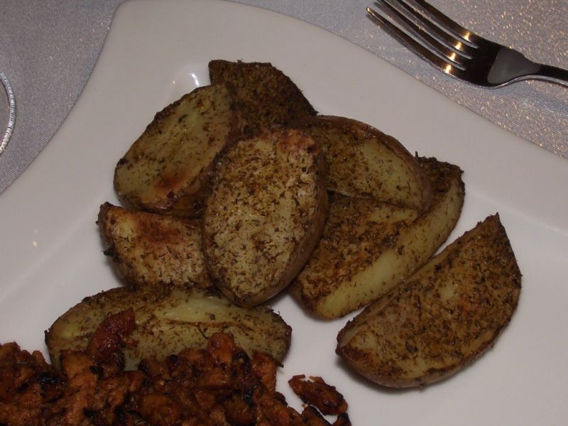 Ziemniaczane ćwiarki w majernaku Ziemniaczane ćwiarki w majernaku