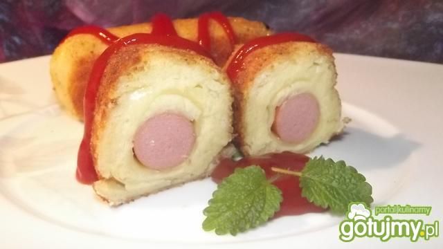 Ziemniaczane hot dogi Ziemniaczane hot dogi