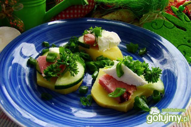 Ziemniaczane kanapeczki z fetą 