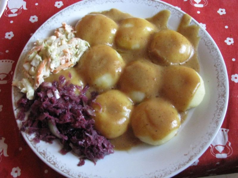 Ziemniaczane kluski śląskie Ziemniaczane kluski śląskie