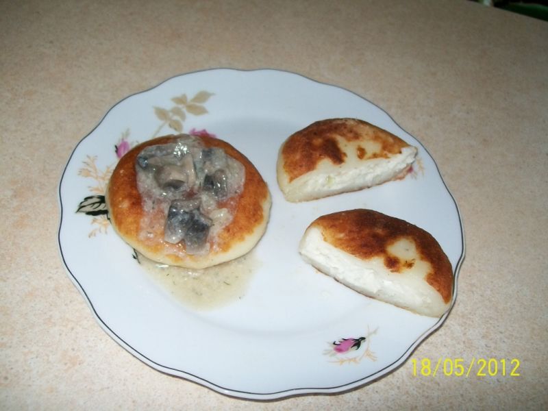 Ziemniaczane kotlety z twarogiem Ziemniaczane kotlety z twarogiem