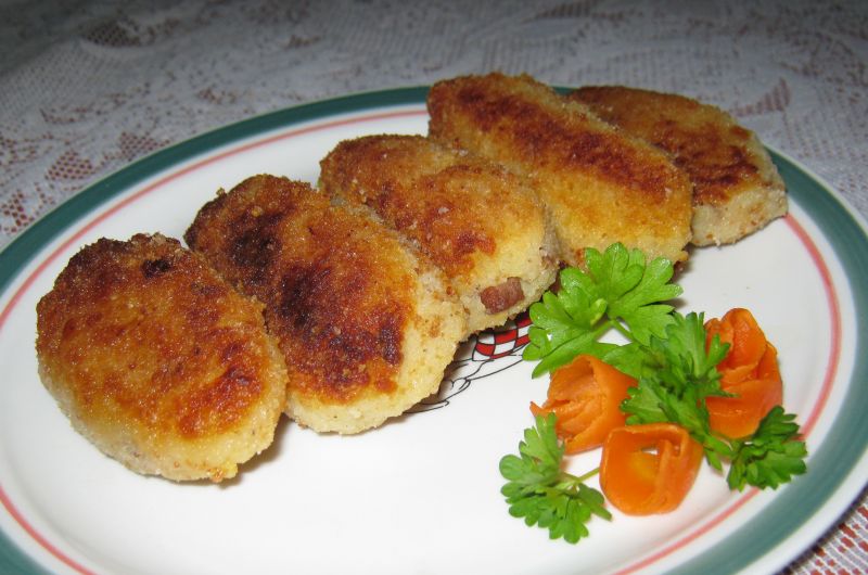 Ziemniaczane krokieciki Ziemniaczane krokieciki