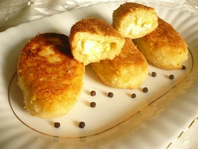 Ziemniaczane krokiety z jajkiem