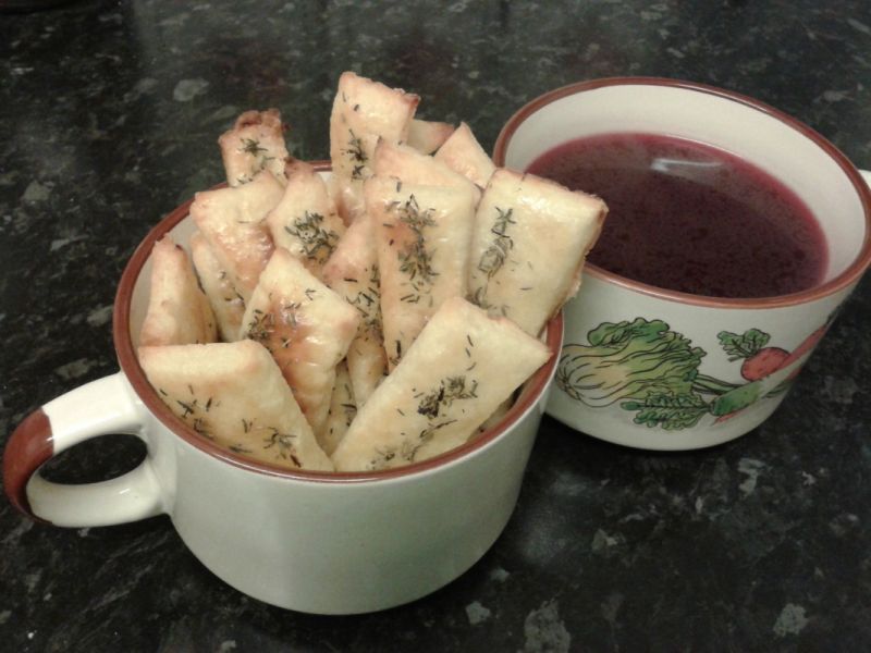 Ziemniaczane paluszki z kminkiem