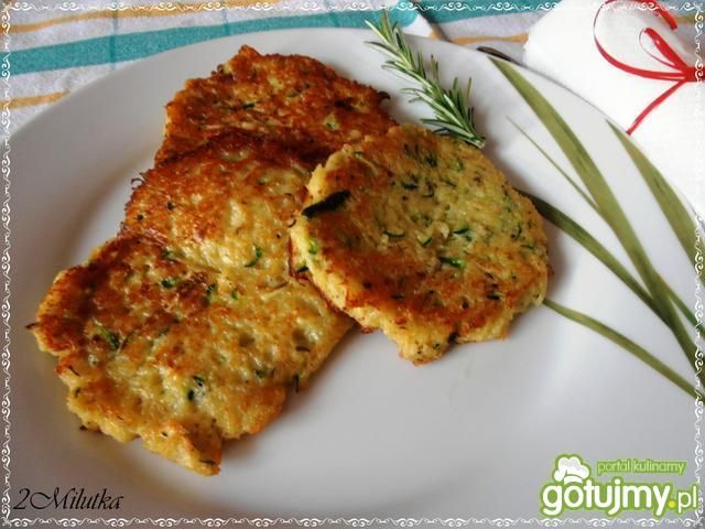 Ziemniaczane placuszki z cukinią 