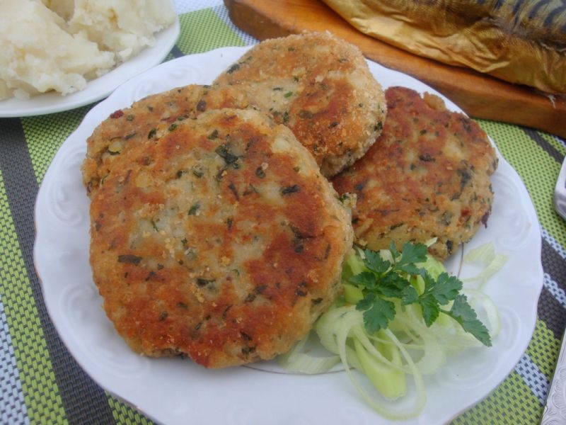 Ziemniaczano-makrelowe kotlety