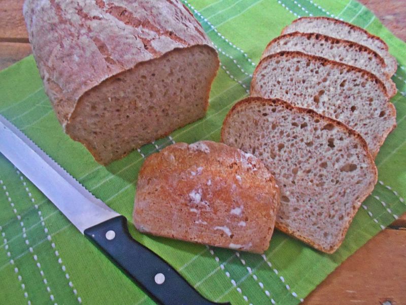 Ziemniaczany chleb z piwem i ostropestem Ziemniaczany chleb z piwem i ostropestem