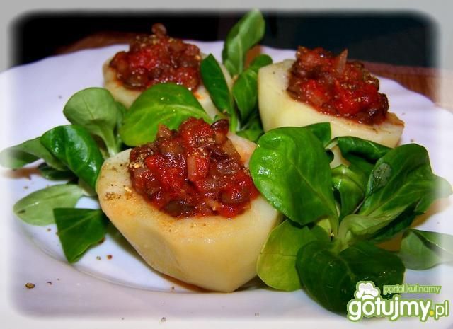 Ziemniaczki faszerowane soczewicą  Ziemniaczki faszerowane soczewicą