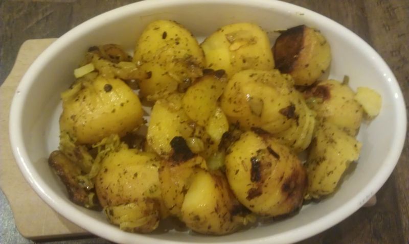 Ziemniaczki pieczone w rękawie Ziemniaczki pieczone w rękawie