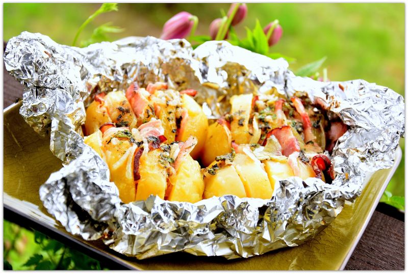 Ziemniaczki z boczkiem