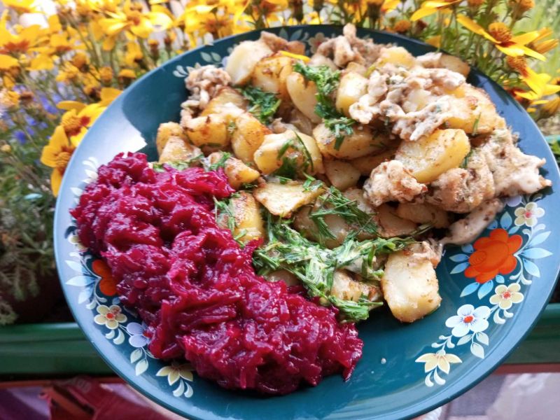 Ziemniaczki z jajkiem Ziemniaczki z jajkiem