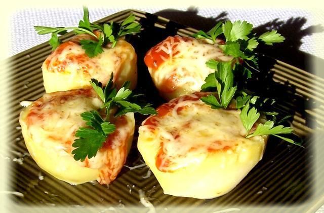 Ziemniaczki z nadzieniem  łowickim Ziemniaczki z nadzieniem  łowickim