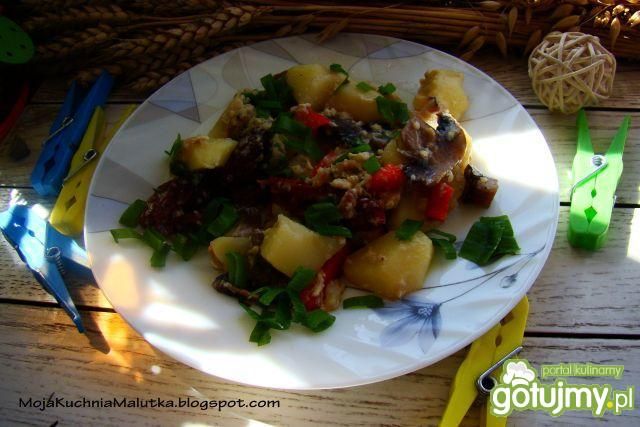 Ziemniaczki z suszonymi pomidorami  Ziemniaczki z suszonymi pomidorami